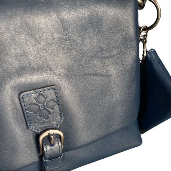 Patricia Nash Mili Leather Medium Flap Crossbody w/ Coin Pouch 0107 - Picture 2 of 13